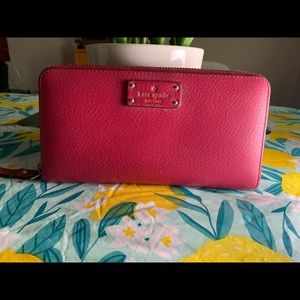 Kate spade pink wallet